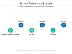 System architecture example ppt powerpoint presentation model files cpb