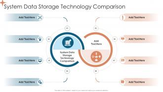 System Data Storage Technology Comparison In Powerpoint And Google Slides Cpp