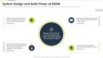 System Design And Build Phase Of DSDM Ppt Powerpoint Presentation Model Portrait