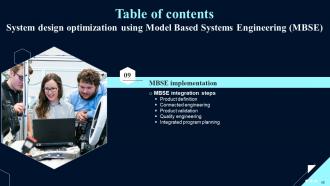 System Design Optimization Using Model Based Systems Engineering MBSE Complete Deck Compatible Interactive