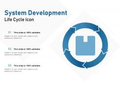 System development life cycle icon