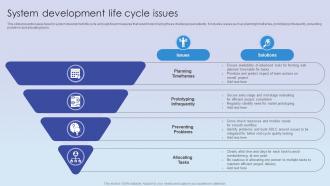 System Development Life Cycle Issues