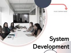 System Development Requirement Process Planning Analysis Organization