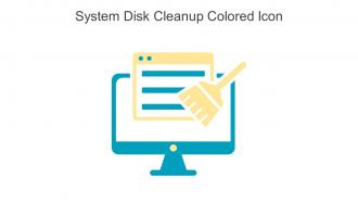 System Disk Cleanup Colored Icon In Powerpoint Pptx Png And Editable Eps Format