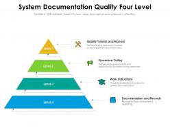 System Documentation Quality Four Level