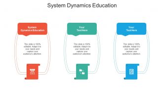 System dynamics education ppt powerpoint presentation ideas slide cpb