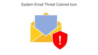 System Email Threat Colored Icon In Powerpoint Pptx Png And Editable Eps Format