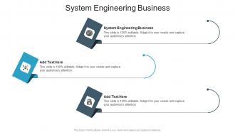 System Engineering Business In Powerpoint And Google Slides Cpb