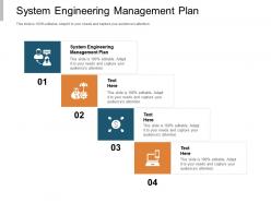 System engineering management plan ppt powerpoint presentation model cpb