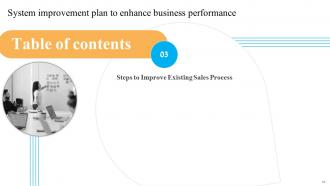 System Improvement Plan To Enhance Business Performance Powerpoint Presentation Slides V Aesthatic Attractive