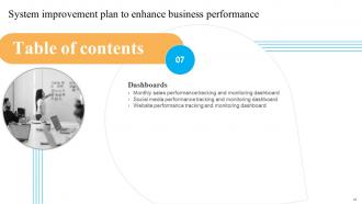 System Improvement Plan To Enhance Business Performance Powerpoint Presentation Slides V Aesthatic Graphical