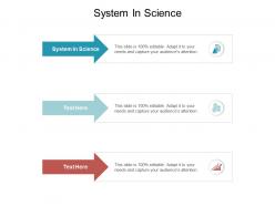 System in science ppt powerpoint presentation layouts portfolio cpb