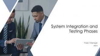 System Integration And Testing Phases PPT Guidelines AT