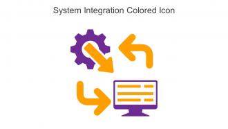 System Integration Colored Icon In Powerpoint Pptx Png And Editable Eps Format