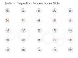 System integration process icons slide ppt powerpoint presentation styles portfolio