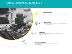 System integration template 8 system integration solutions ppt powerpoint presentation model clipart