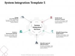System integration template infrastructure system integration work breakdown structure wbs ppt styles