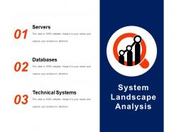 System landscape analysis ppt background