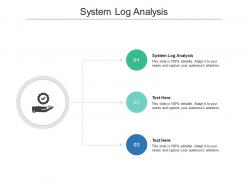 System log analysis ppt powerpoint presentation slides smartart cpb