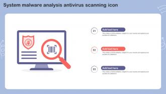 System Malware Analysis Antivirus Scanning Icon