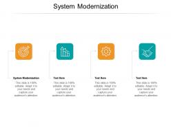 System modernization ppt powerpoint presentation slides files cpb
