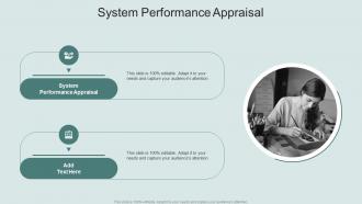 System Performance Appraisal In Powerpoint And Google Slides Cpb