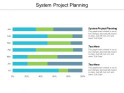 System project planning ppt powerpoint presentation portfolio layout cpb