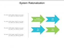 System rationalization ppt powerpoint presentation professional example cpb
