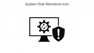 System Risk Monotone Icon In Powerpoint Pptx Png And Editable Eps Format