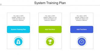 System Training Plan Ppt Powerpoint Presentation Inspiration Grid Cpb