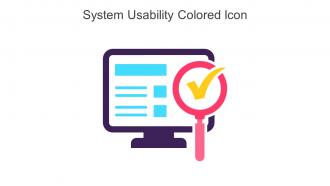 System Usability Colored Icon In Powerpoint Pptx Png And Editable Eps Format