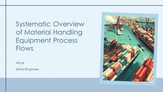 Systematic Overview Of Material Handling Equipment Process Flows PPT Template AT Systematic Overview Of Material Handling Equipment Process Flows PPT Template AT