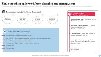 Systematic Planning And Development Understanding Agile Workforce Planning And Management
