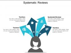 Systematic reviews ppt powerpoint presentation slides deck cpb