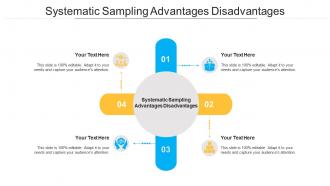 Systematic sampling advantages disadvantages ppt powerpoint presentation summary samples cpb