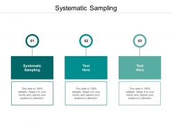 Systematic sampling ppt powerpoint presentation sample cpb