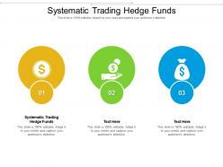 Systematic trading hedge funds ppt powerpoint presentation pictures microsoft cpb
