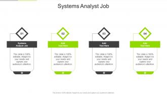 Systems Analyst Job In Powerpoint And Google Slides Cpb