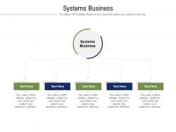 Systems business ppt powerpoint presentation good cpb