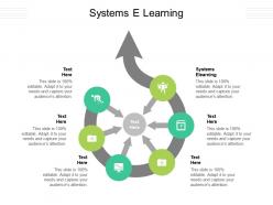Systems e learning ppt powerpoint presentation infographic template tips cpb