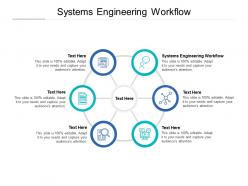 Systems engineering workflow ppt powerpoint presentation file visual cpb