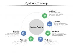 Systems thinking ppt powerpoint presentation infographics infographic template cpb