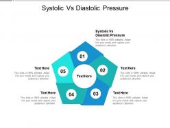 Systolic vs diastolic pressure ppt powerpoint presentation portfolio introduction cpb