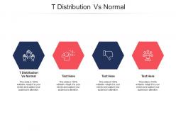 T distribution vs normal ppt powerpoint presentation show elements cpb