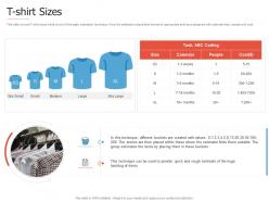 T shirt sizes introduction to agile project management ppt infographics