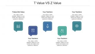 T value vs z value ppt powerpoint presentation styles structure cpb