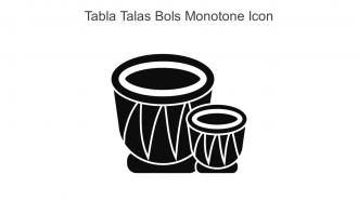 Tabla Talas Bols Monotone Icon In Powerpoint Pptx Png And Editable Eps Format