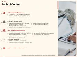 Table of content lead generation m290 ppt powerpoint presentation portfolio design templates