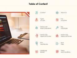 Table of content next step a1267 ppt powerpoint presentation portfolio shapes