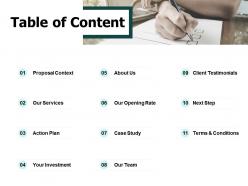 Table of content ppt powerpoint presentation inspiration graphics tutorials